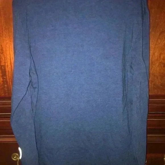 AMERICAN EAGLE REFLECTIVE LOGO BLUE T-SHIRT SZM - Picture 6 of 8